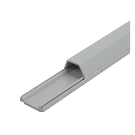 รางโทรศัพท์ ELECKTA 25x15 มม.1 เมตร สีเทา_1