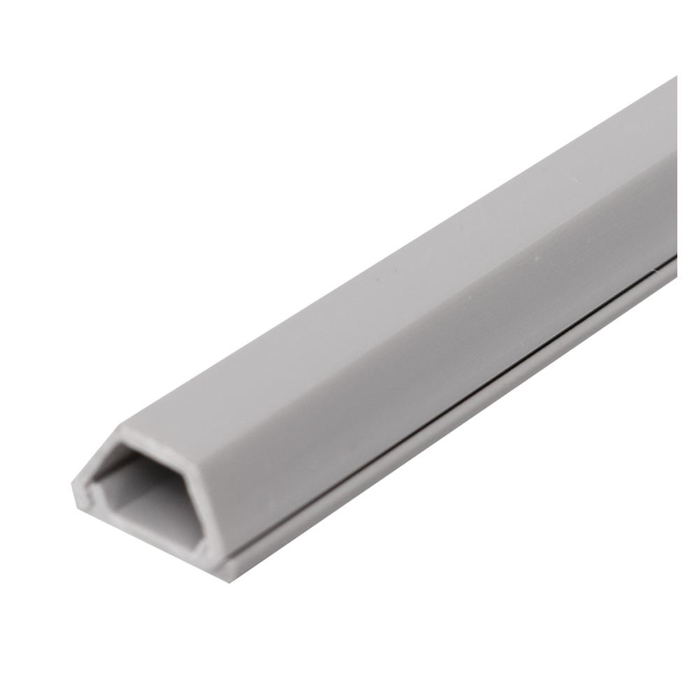 รางโทรศัพท์ ELECKTA 15 มม.1 เมตร สีเทา