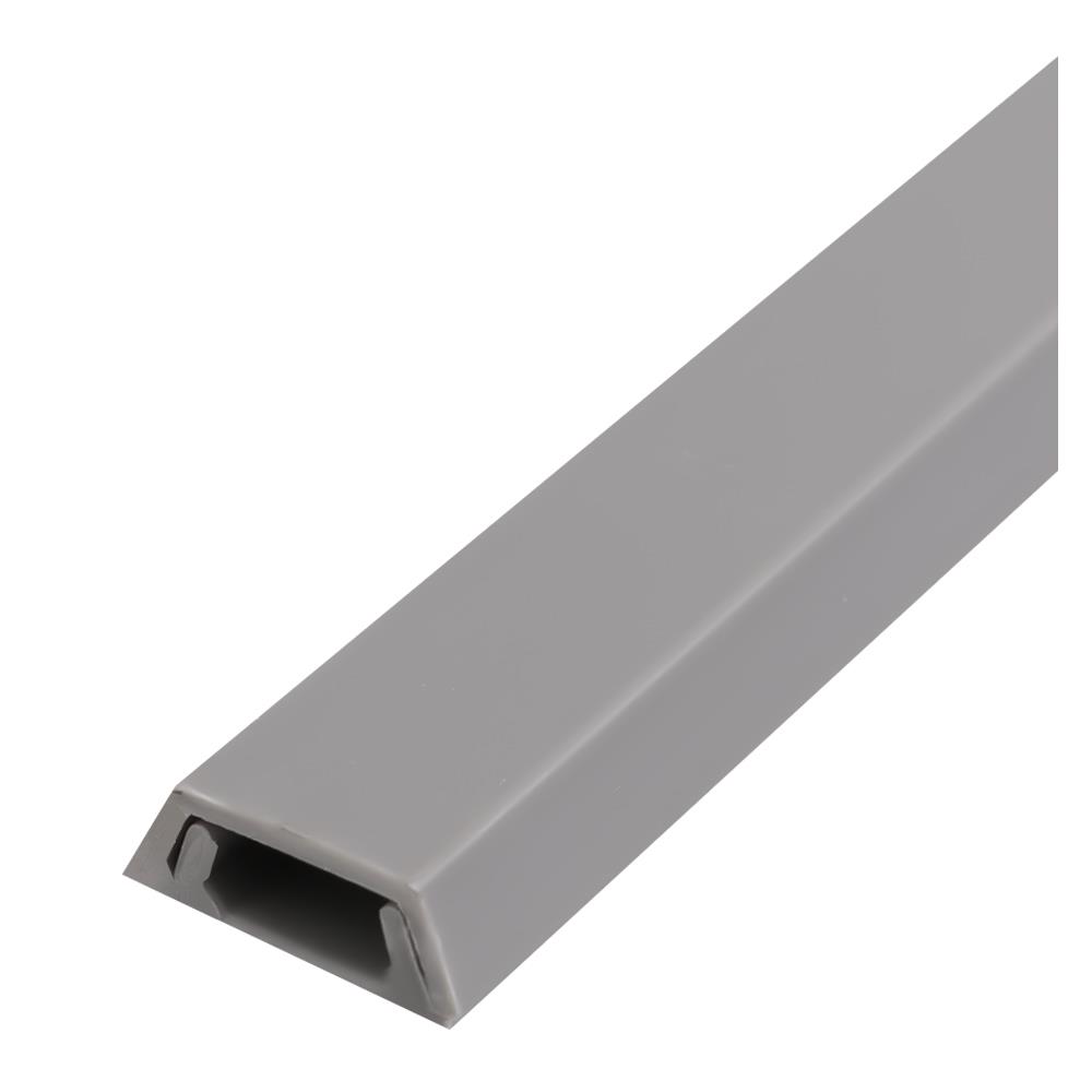 รางโทรศัพท์ ELECKTA 14 มม.1 เมตร สีเทา