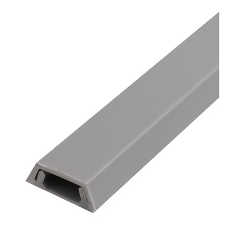 รางโทรศัพท์ ELECKTA 14 มม.1 เมตร สีเทา