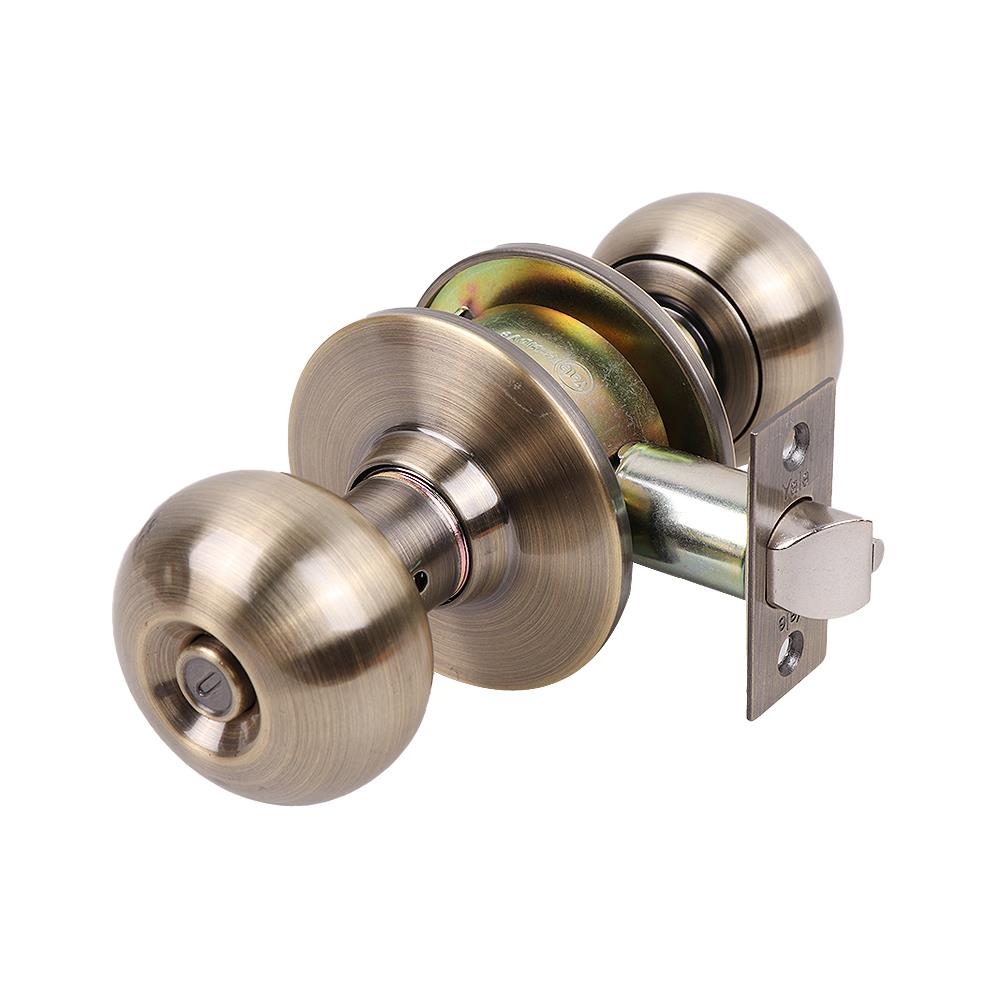 ลูกบิดทั่วไป YALE KN-VCN5227 US5 หัวจัน สีทองเหลืองรมดำ