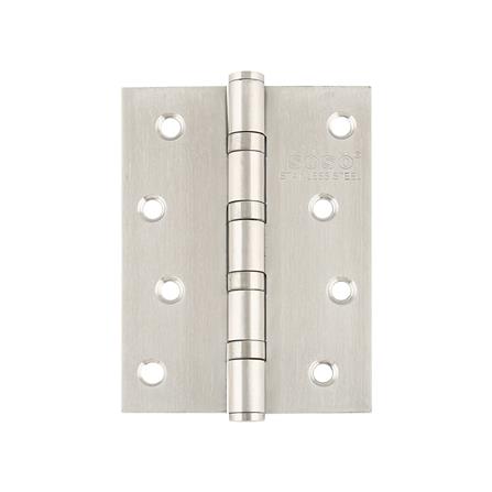 บานพับ 4X3 นิ้ว X 1.8 มม. SOSO 4318 สีสเตนเลส (แพ็...