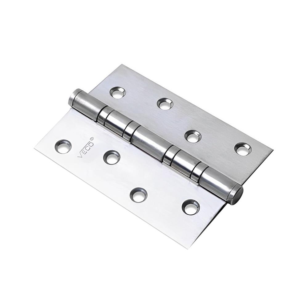 บานพับ 4x3 นิ้ว x 2 มม. VECO 4BB สีสเตนเลส (แพ็ก 3 ชิ้น) 1 แถม 1