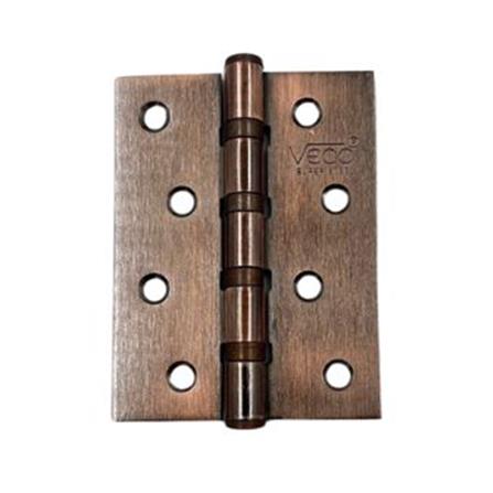 บานพับ 4X3 นิ้ว X 2 มม. VECO 4BB สีทองแดงรมดำ (แพ็ก 3 ชิ้น) 1 แถม 1