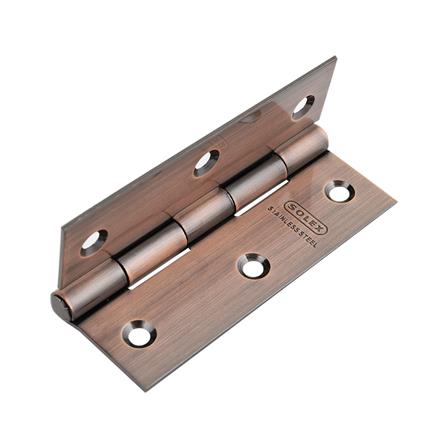 บานพับ 3.5X2 นิ้ว X 2 มม. SOLEX 3522 สีทองแดงรมดำ (แพ็ก 3 ชิ้น)_2