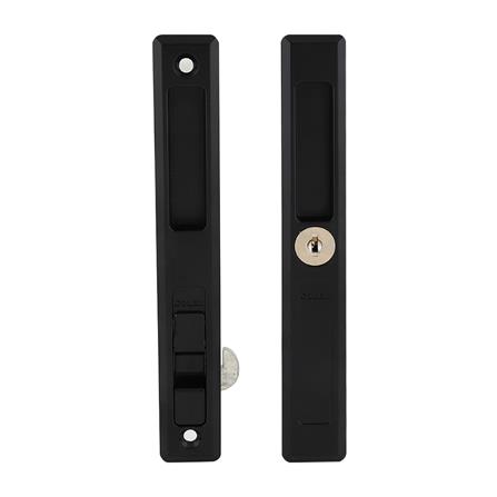 กุญแจบานเลื่อน SOLEX 2KLL สีดำ_0