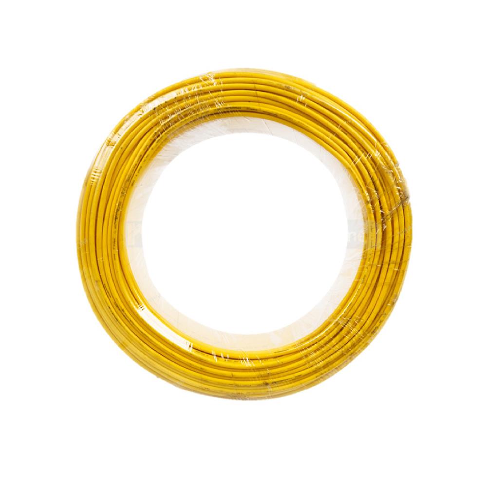 สายไฟ THW IEC01 BCC 1x2.5 ตร.มม. 100 ม. สีเหลือง