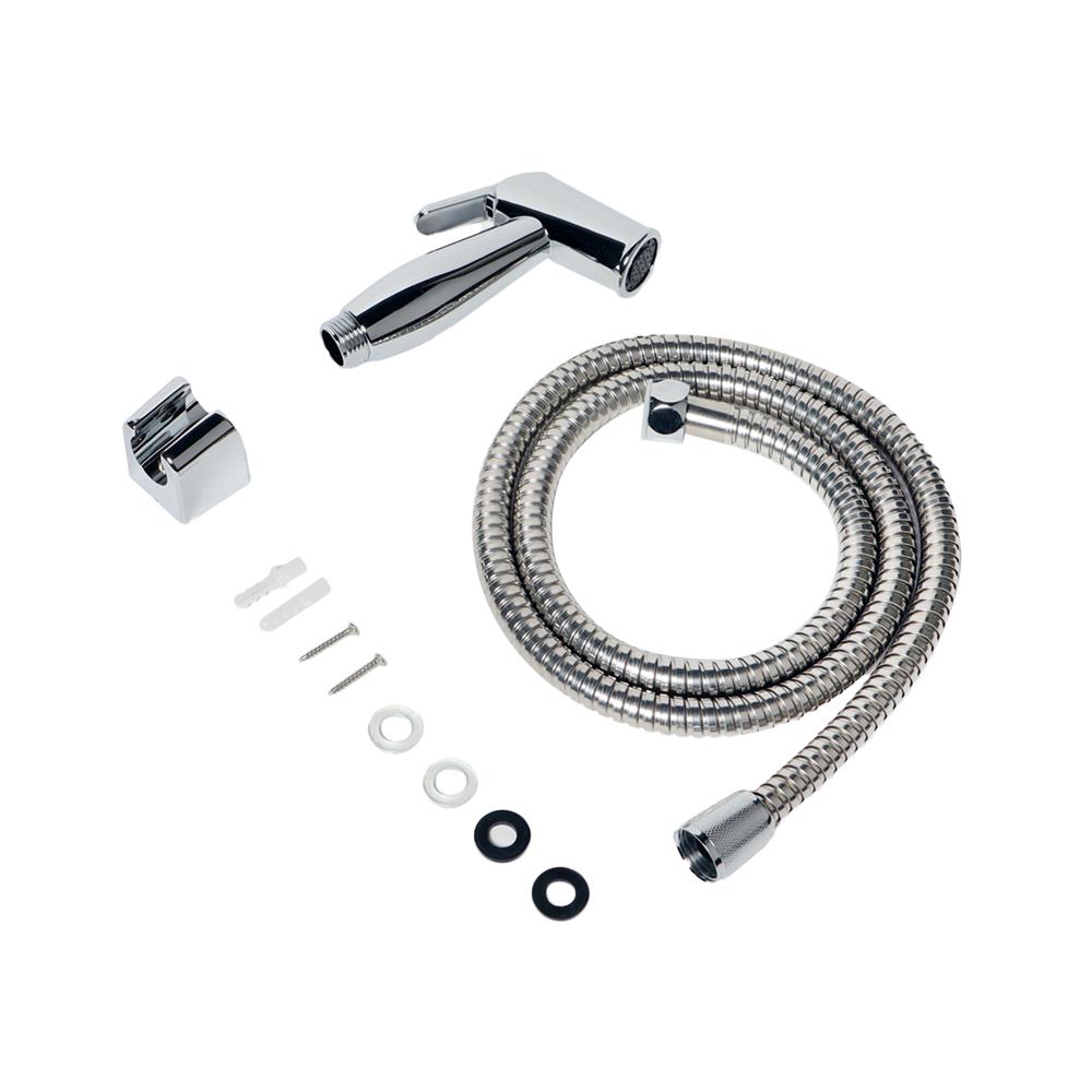 สายฉีดชำระครบชุด WSP SS R-37 สีโครม