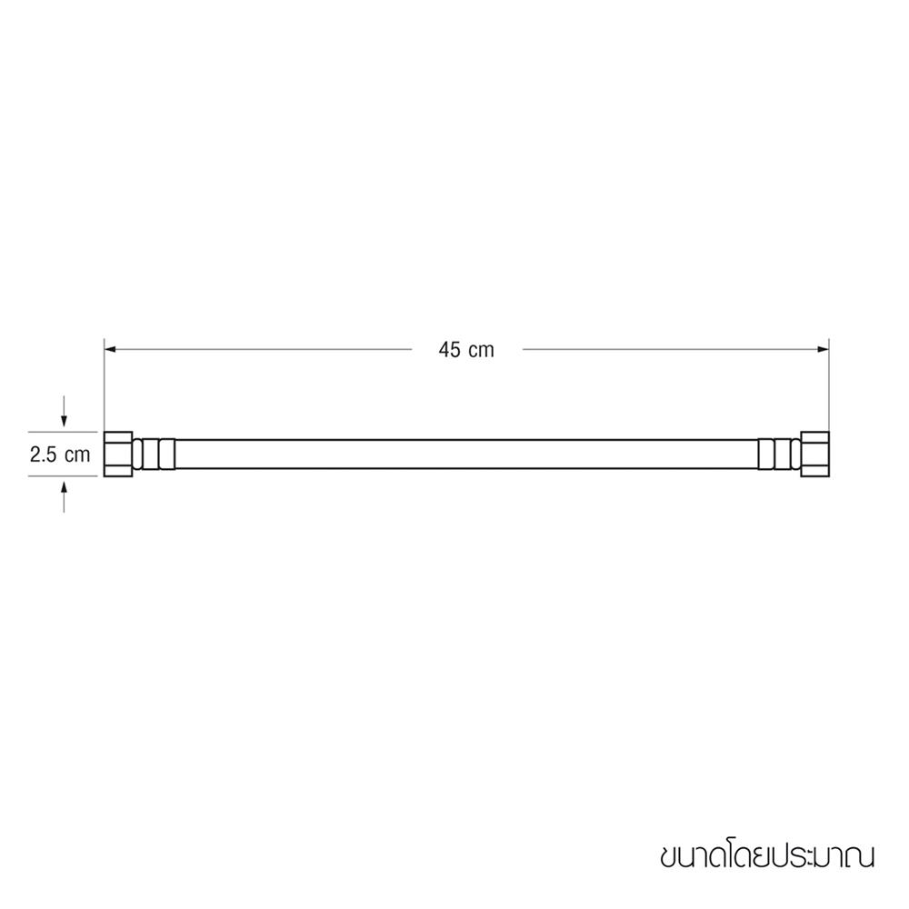 สายน้ำดีใยแก้ว 18 นิ้ว WSP KP-18