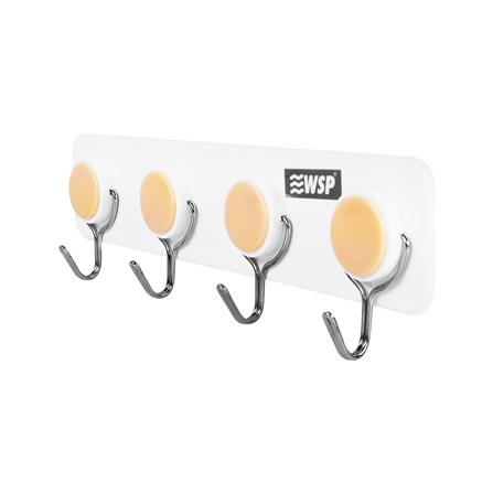 ขอแขวนผ้า 4 ขอ WSP BA-2025 สีขาว_1