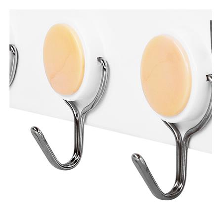 ขอแขวนผ้า 4 ขอ WSP BA-2025 สีขาว_2