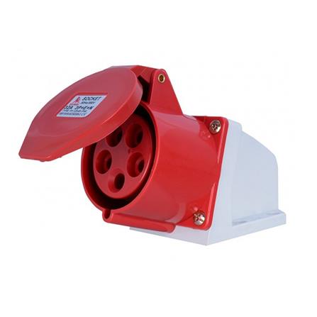 เพาเวอร์ปลั๊กตัวเมียติดผนัง HACO 5 PIN 125-6