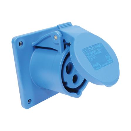 เพาเวอร์ปลั๊กเต้ารับฝังเฉียง HACO 3 PIN 313-6V_0