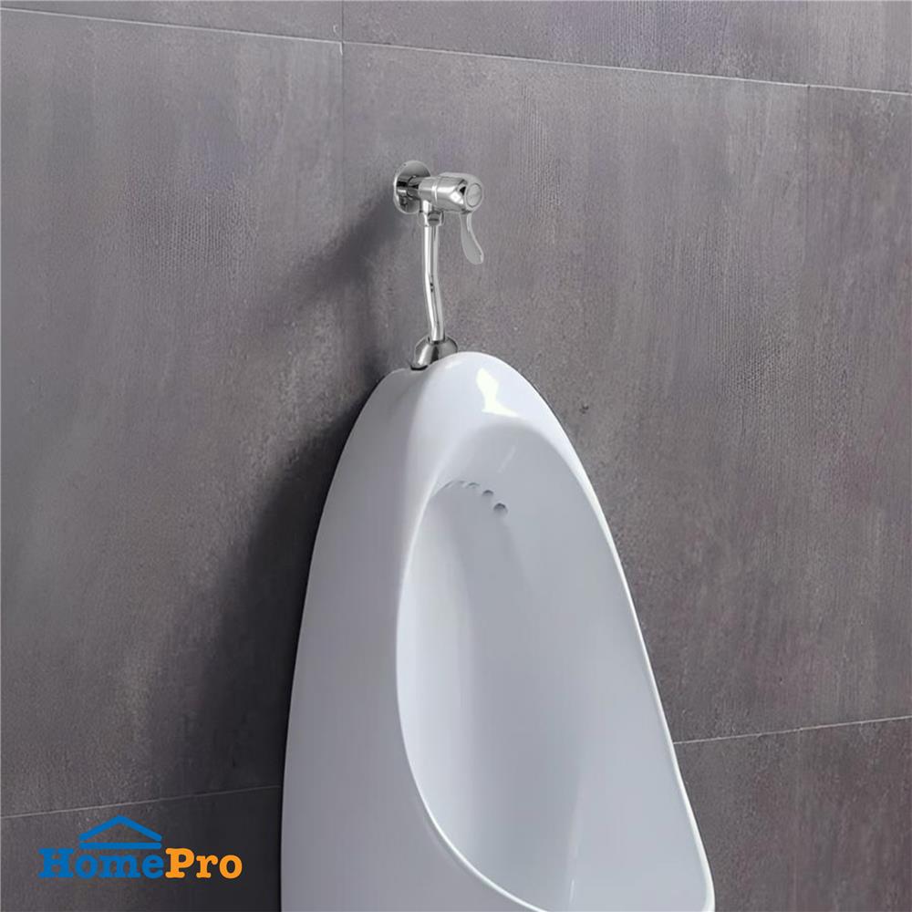 ฟลัชวาล์วโถปัสสาวะชายท่อโค้ง DONMARK DO-01B