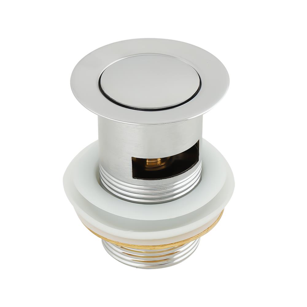 สะดืออ่างล้างหน้าแบบกด FENIX FN-112 สีโครม