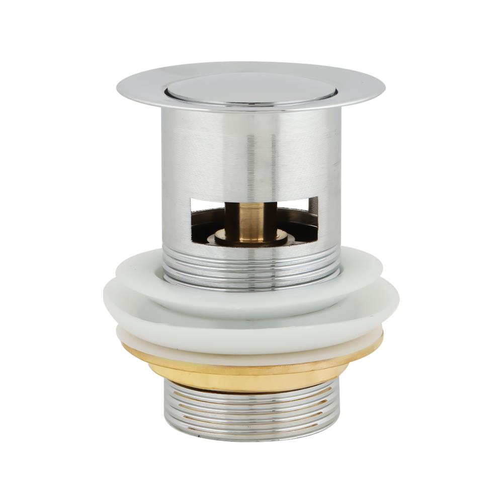 สะดืออ่างล้างหน้าแบบกด FENIX FN-112 สีโครม