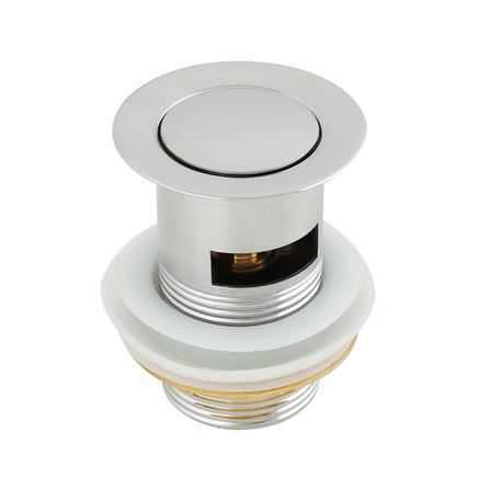 สะดืออ่างล้างหน้าแบบกด FENIX FN-112 สีโครม