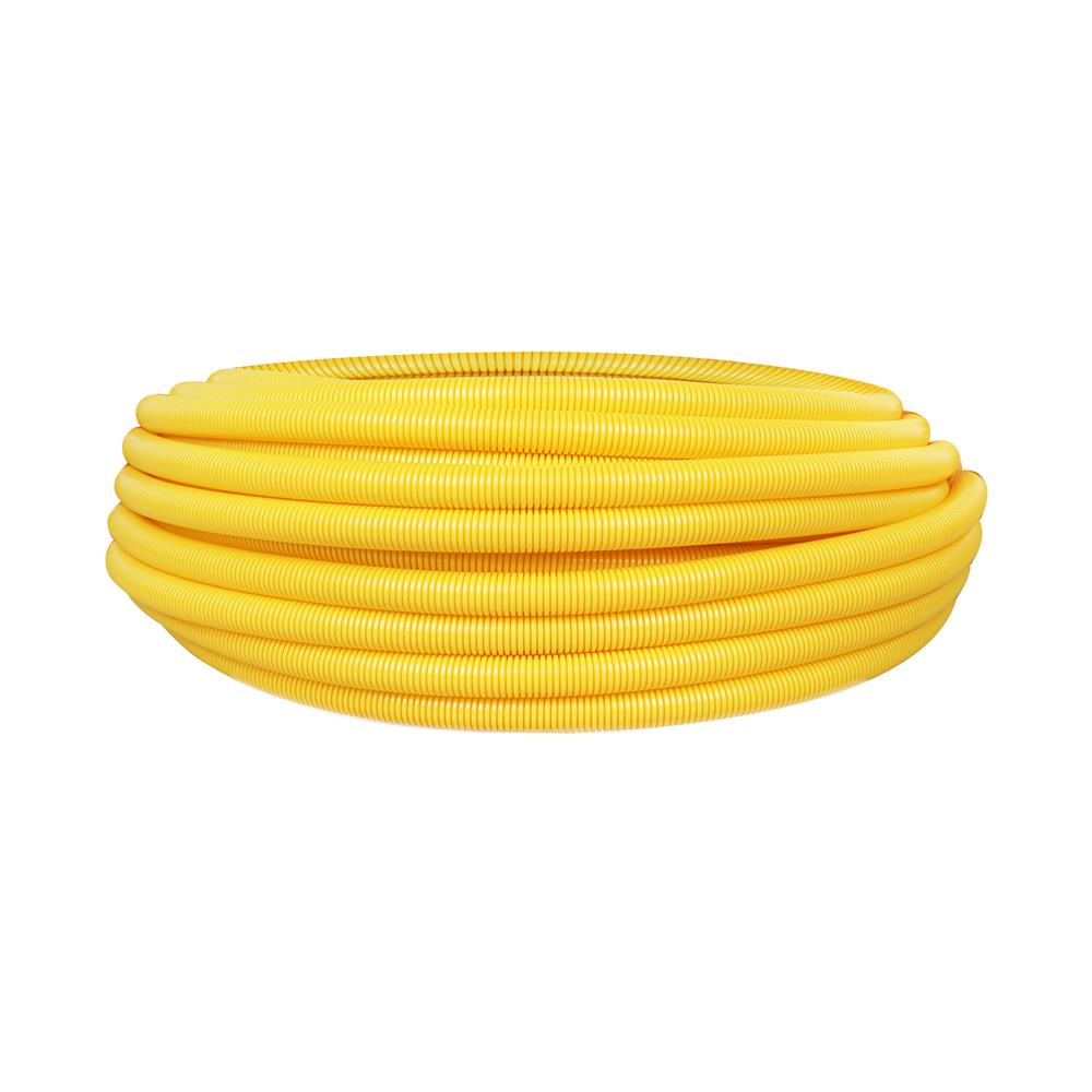 ท่ออ่อน PVC SCG 1/2 นิ้ว 50 เมตร สีเหลือง