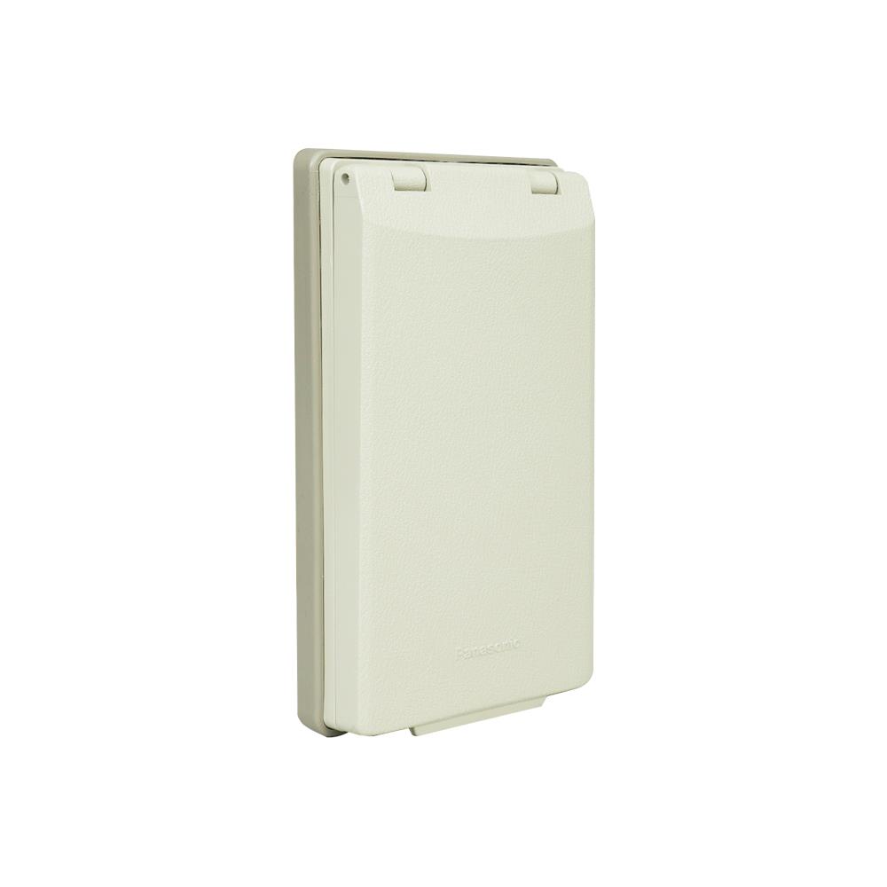 หน้ากากกันน้ำ PANASONIC 2 ช่องกลาง WEG79029 สีเทา