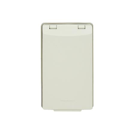 หน้ากากกันน้ำ PANASONIC 2 ช่องกลาง WEG79029 สีเทา_0