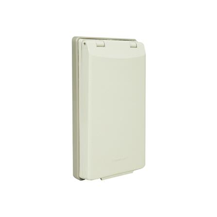 หน้ากากกันน้ำ PANASONIC 2 ช่องกลาง WEG79029 สีเทา_1