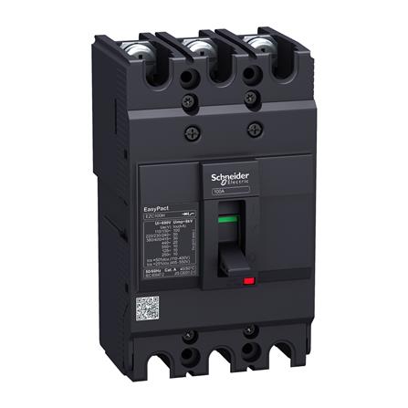 เมนเซอร์กิตเบรกเกอร์ 80 แอมป์ 3 เฟส SCHNEIDER EZC100
