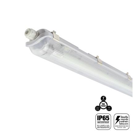 รางนีออนกันฝน LAMPTAN LED TRI PROOF SET 9 วัตต์ DAYLIGHT สีขาว_0