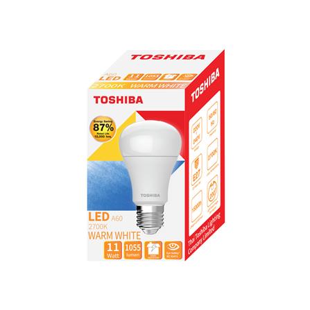 หลอด LED TOSHIBA A60 G7 11 วัตต์ WARM WHITE E27_5