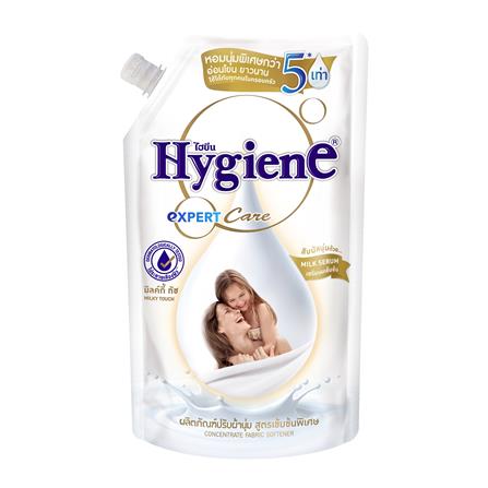 รีฟิลน้ำยาปรับผ้านุ่ม HYGIENE 480 มล. มิลค์กี้ทัช