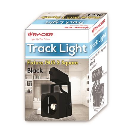 แทรคไลท์ ติดราง GU5.3 RACER  TRACK LIGHT สีดำ_3
