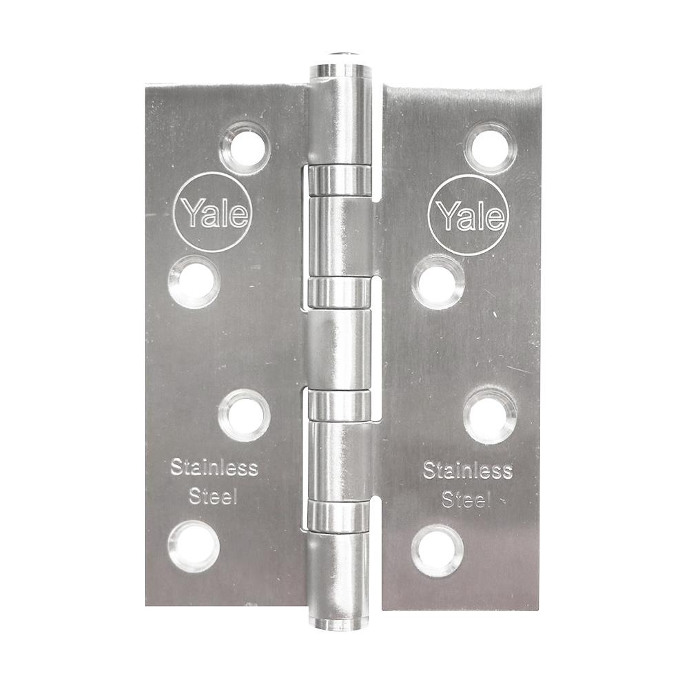 บานพับ 4X3 นิ้ว X 2 มม. YALE EHISL4320BBE2 สีสเตนเลส (แพ็ก 3 ชิ้น)