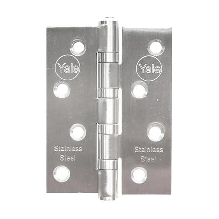 บานพับ 4X3 นิ้ว X 2 มม. YALE EHISL4320BBE2 สีสเตนเลส (แพ็ก 3 ชิ้น)