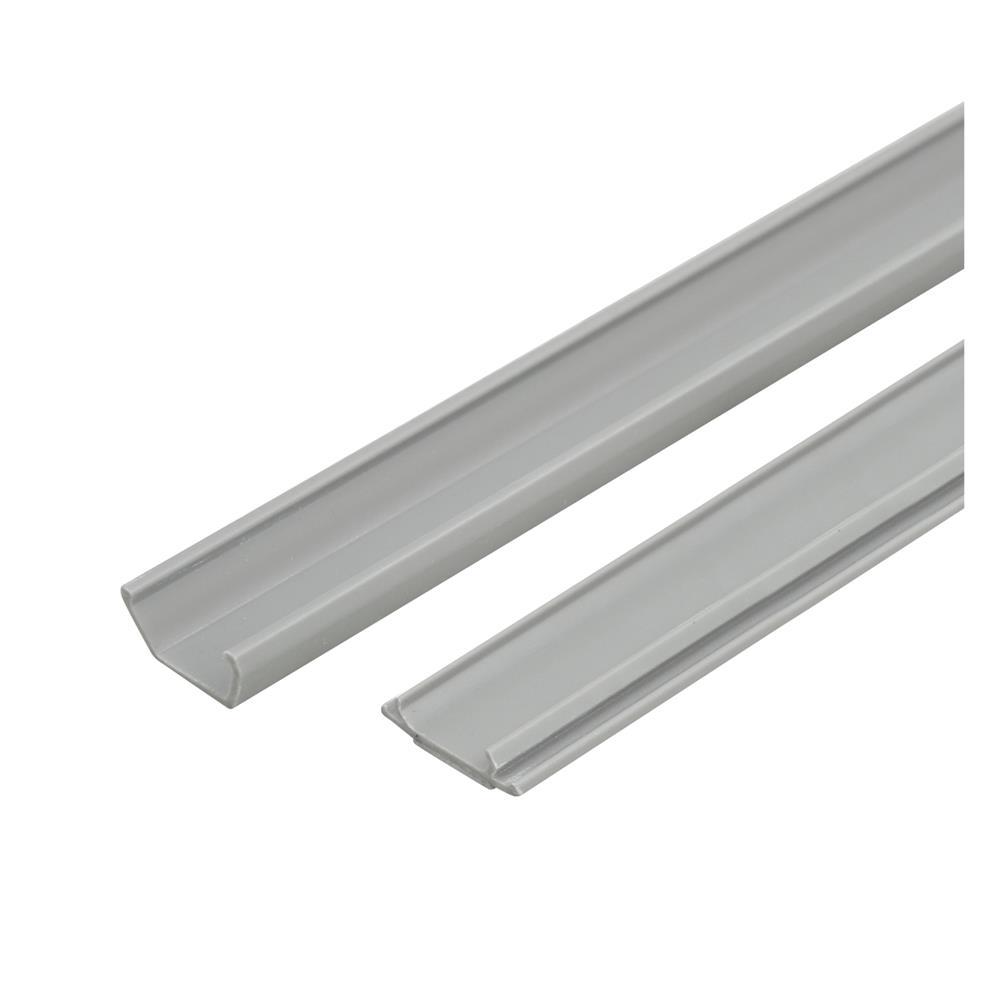 รางโทรศัพท์ ELECKTA 25x10 มม. 1 เมตร สีเทา