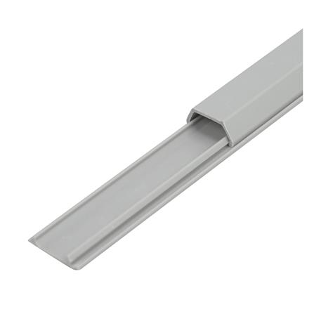 รางโทรศัพท์ ELECKTA 25x10 มม. 1 เมตร สีเทา_1