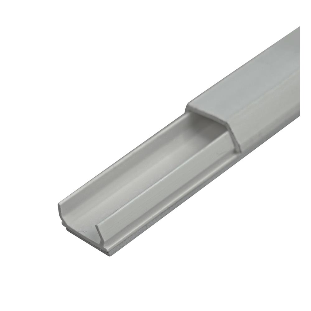 รางโทรศัพท์ ELECKTA 18 มม. 1 เมตร สีเทา