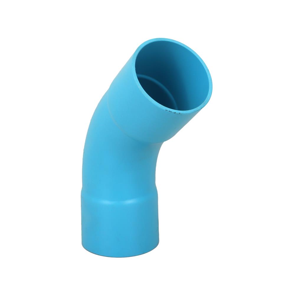 ข้อโค้ง 45 องศา ช่วงสั้น SCG 8.5 40 มม.1 1/2 นิ้ว สีฟ้า