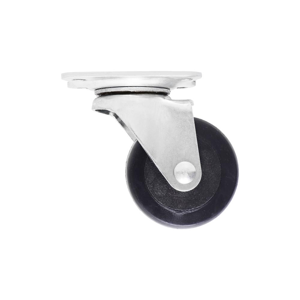 ลูกล้อ PVC BY TORA แป้นหมุน 2 นิ้ว สีดำ แพ็ก 4 ชิ้น