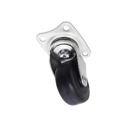 ลูกล้อ PVC BY TORA แป้นหมุน 2 นิ้ว สีดำ แพ็ก 4 ชิ้น_1