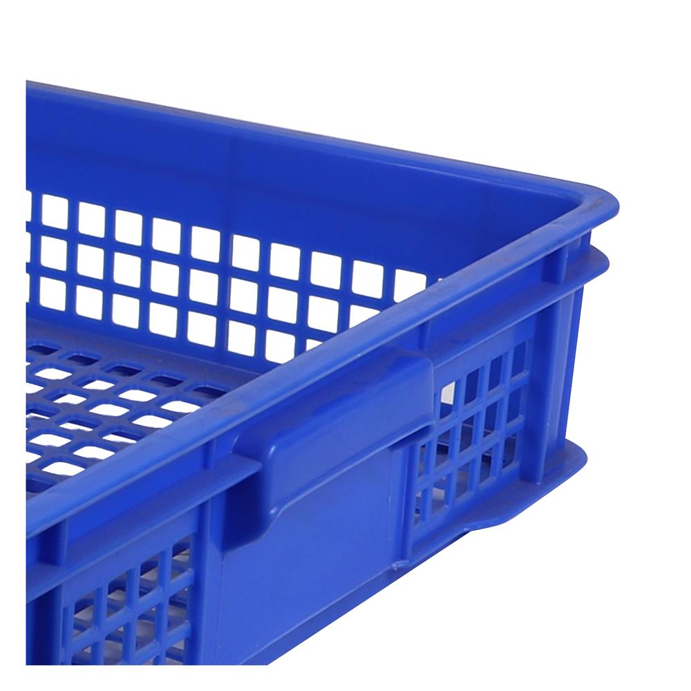 ลังเบเกอรี่แบบโปร่ง BASKET NNH 103 42.5x66x10.5 สีน้ำเงิน