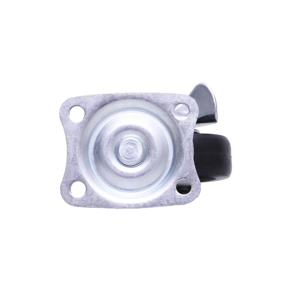 ลูกล้อ PVC BY TORA แป้นหมุน 2.5 นิ้ว สีดำ แพ็ก 4 ชิ้น