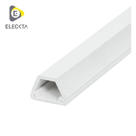 รางโทรศัพท์ ELECKTA 15 มม. 1 เมตร สีขาว