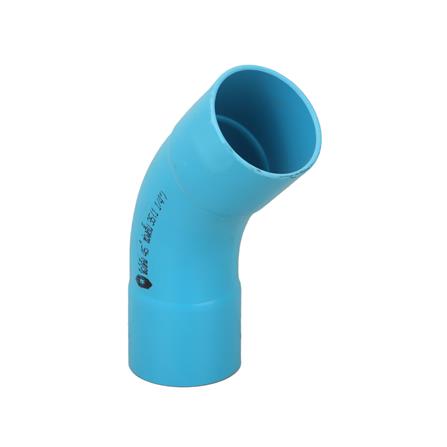 ข้อโค้ง 45 องศา ช่วงสั้น SCG 8.5 35 มม.1 1/4 นิ้ว สีฟ้า