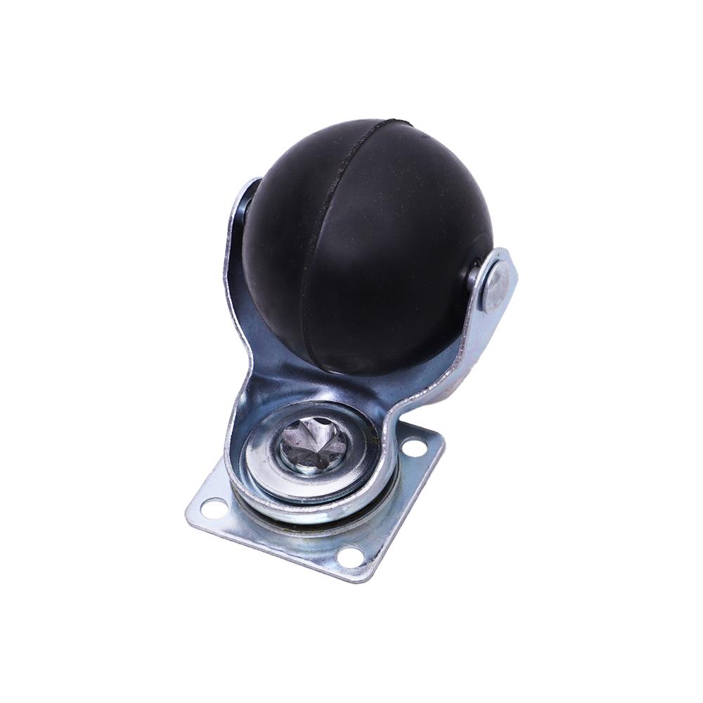 ลูกล้อบอล BY TORA แป้นหมุน 2 นิ้ว สีดำ แพ็ก 4 ชิ้น