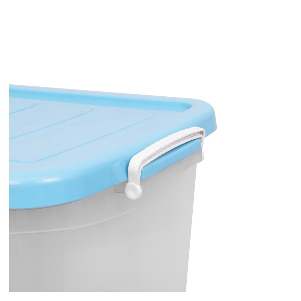 กล่องเก็บของ JCJ 5113 58.3X30.4X42.3 ซม. 50 ลิตร สีฟ้า