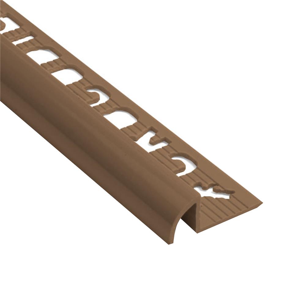 คิ้ว PVC จระเข้ พลัส ไมโครแบน 10 มม. 2 ม. สีน้ำตาลทะเลทราย