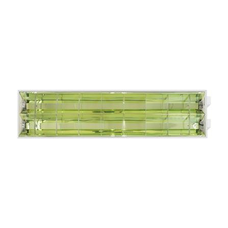 โคมตะแกรงถี่แบบฝังฝ้า RACER 2x36 วัตต์_1