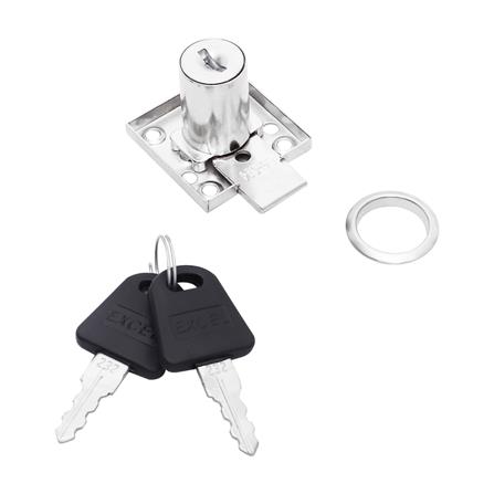 กุญแจล็อคลิ้นชักไม้ BY TORA 17X24 มม.