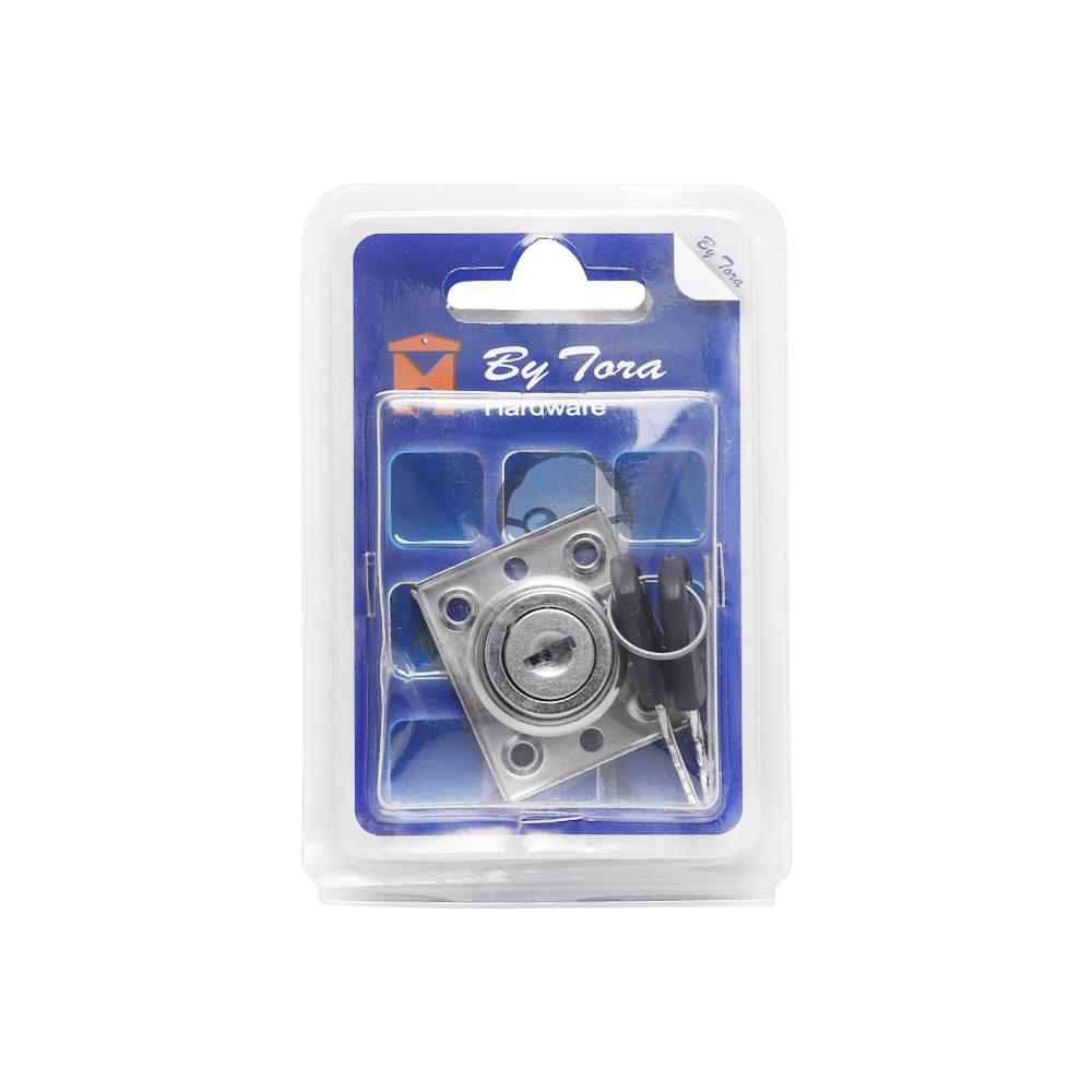 กุญแจล็อคลิ้นชักไม้ BY TORA 22X16 มม.