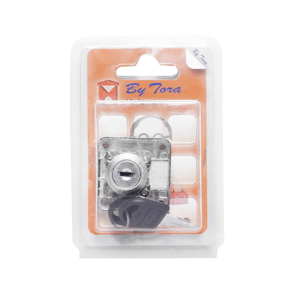 กุญแจล็อคลิ้นชัก BY TORA 18X22 มม.