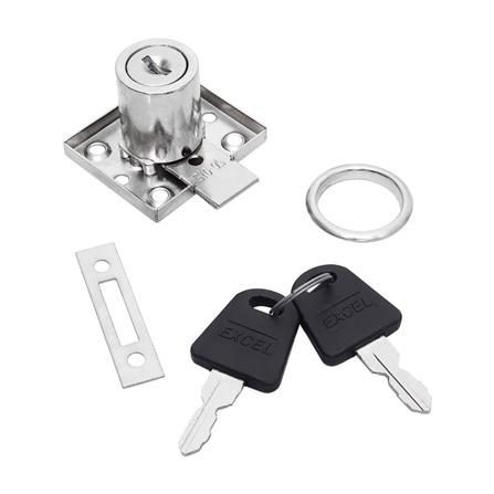 กุญแจล็อคลิ้นชักไม้ BY TORA 22X14 มม._0